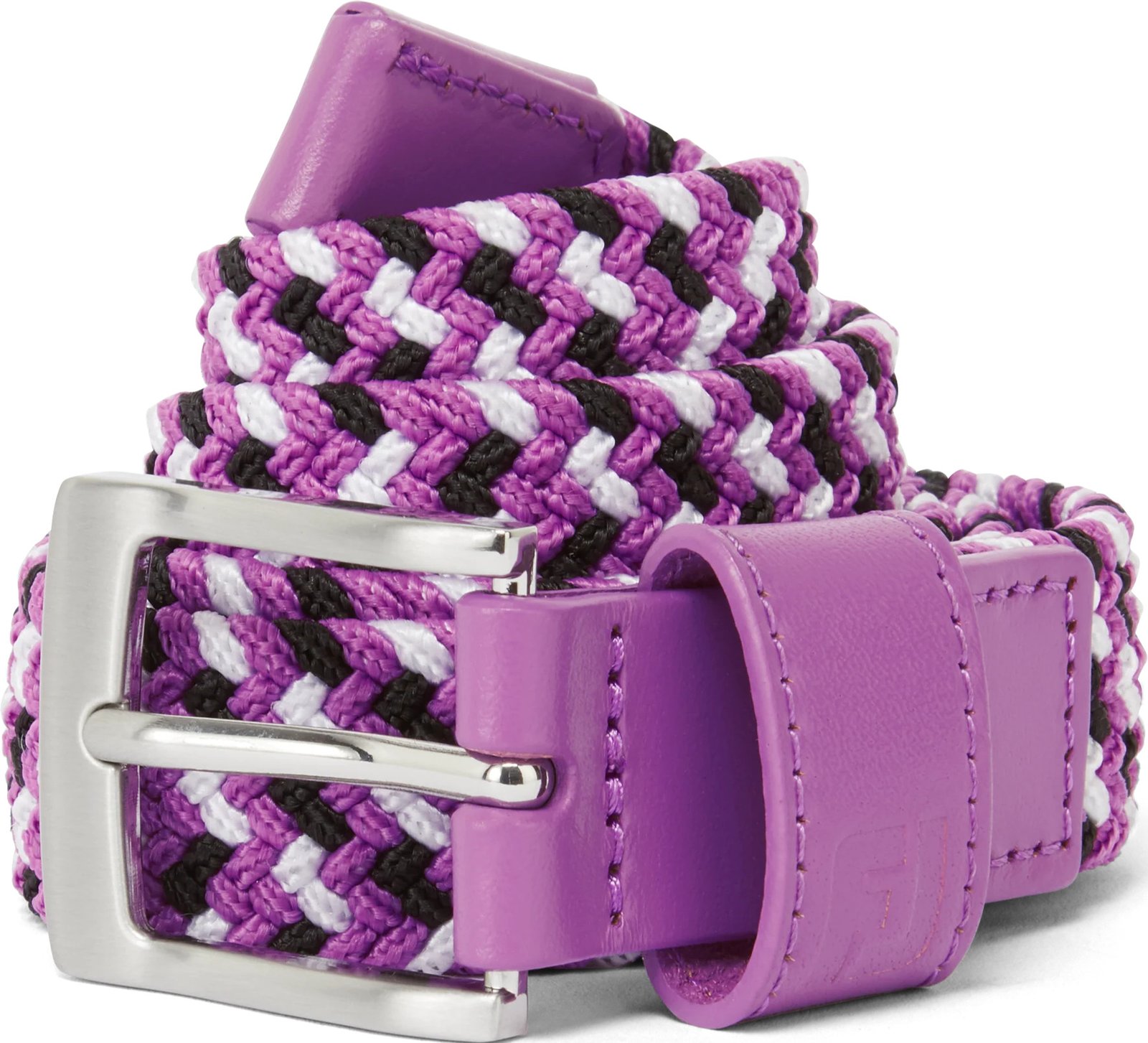 FootJoy Braided unisex opasok, čierno/bielo/červený