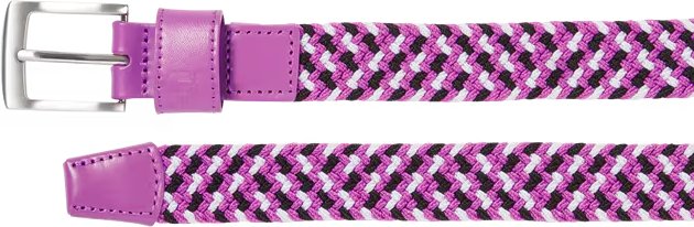 FootJoy Braided unisex opasok, čierno/bielo/červený