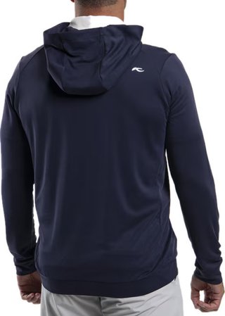 KJUS Kallen Hooded pánska mikina, atlanta blue