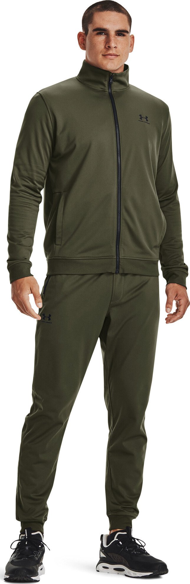 Under Armour Sportstyle Tricot pánska bunda, marine od green