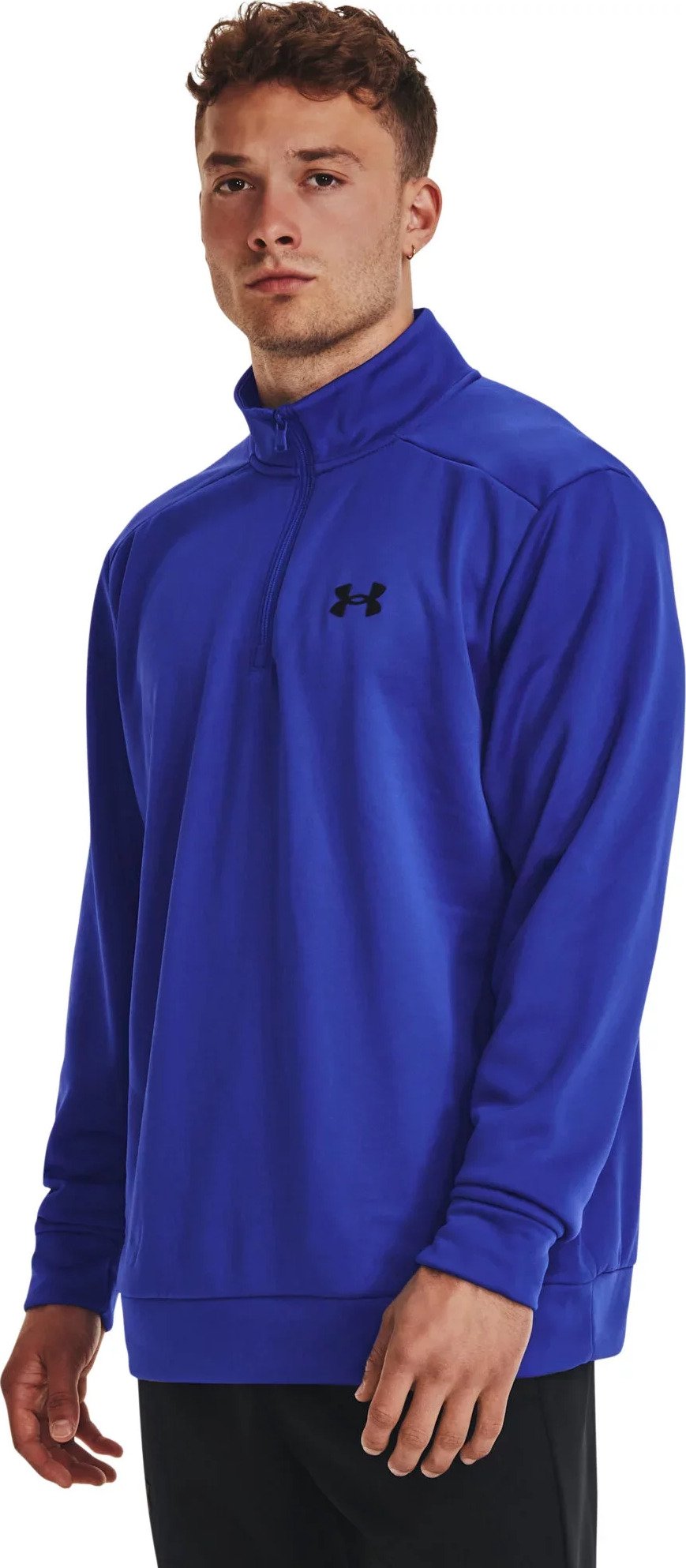 Under Armour Fleece 1/4 Zip pánska mikina, team royal