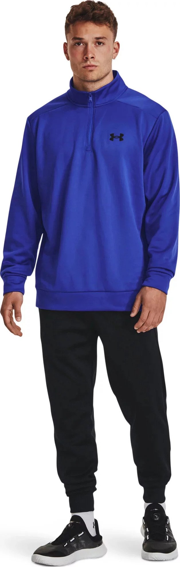 Under Armour Fleece 1/4 Zip pánska mikina, team royal