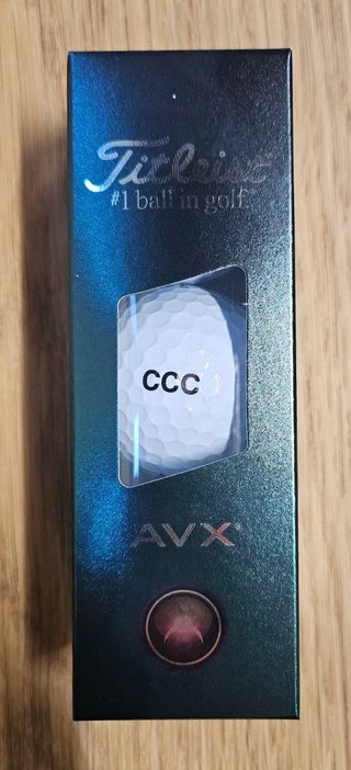 Titleist AVX golfové loptičky