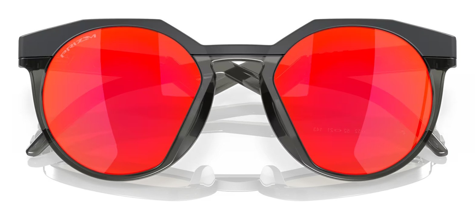 Oakley HSTN MtCrbn/GrySmk w/ Prizm Ruby