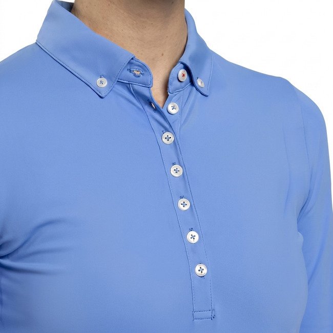 KJUS Catalina Cool longsleeve dámske polo, yonder