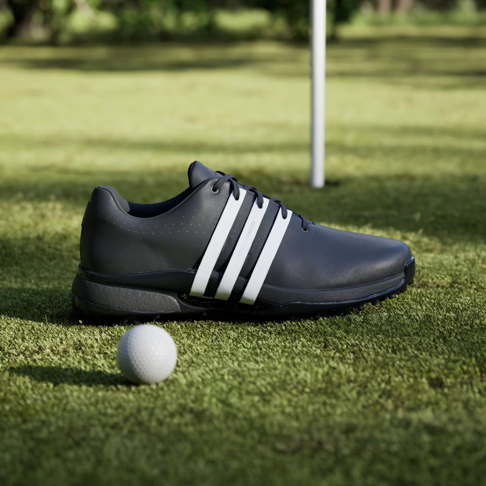 Adidas Tour360 24 pánske golfové topánky, čierne