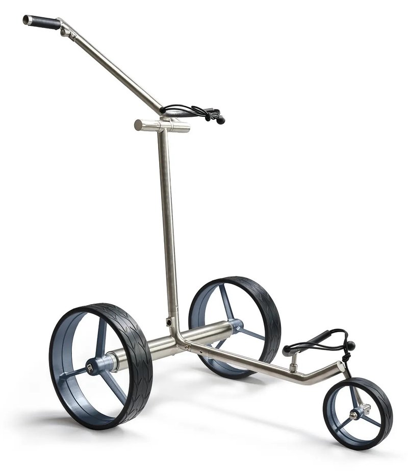 Davies Caddy Premium L Brush elektrický vozík, strieborný