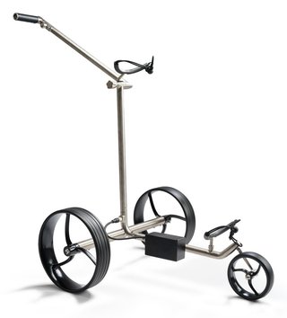 Davies Caddy Titan elektrický vozík, šedá/čierne kolesá