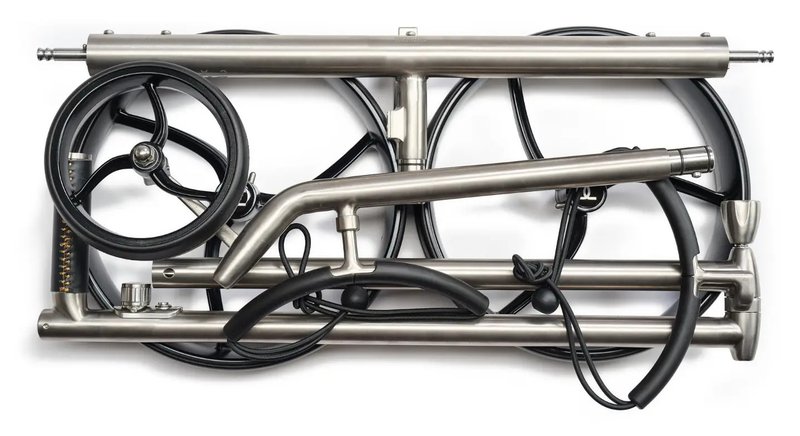 Davies Caddy Titan DHC elektrický vozík, titánový