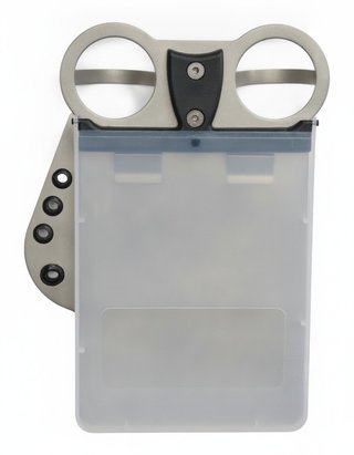 Davies Caddy score card holder, Titan (plastic cover), titanový