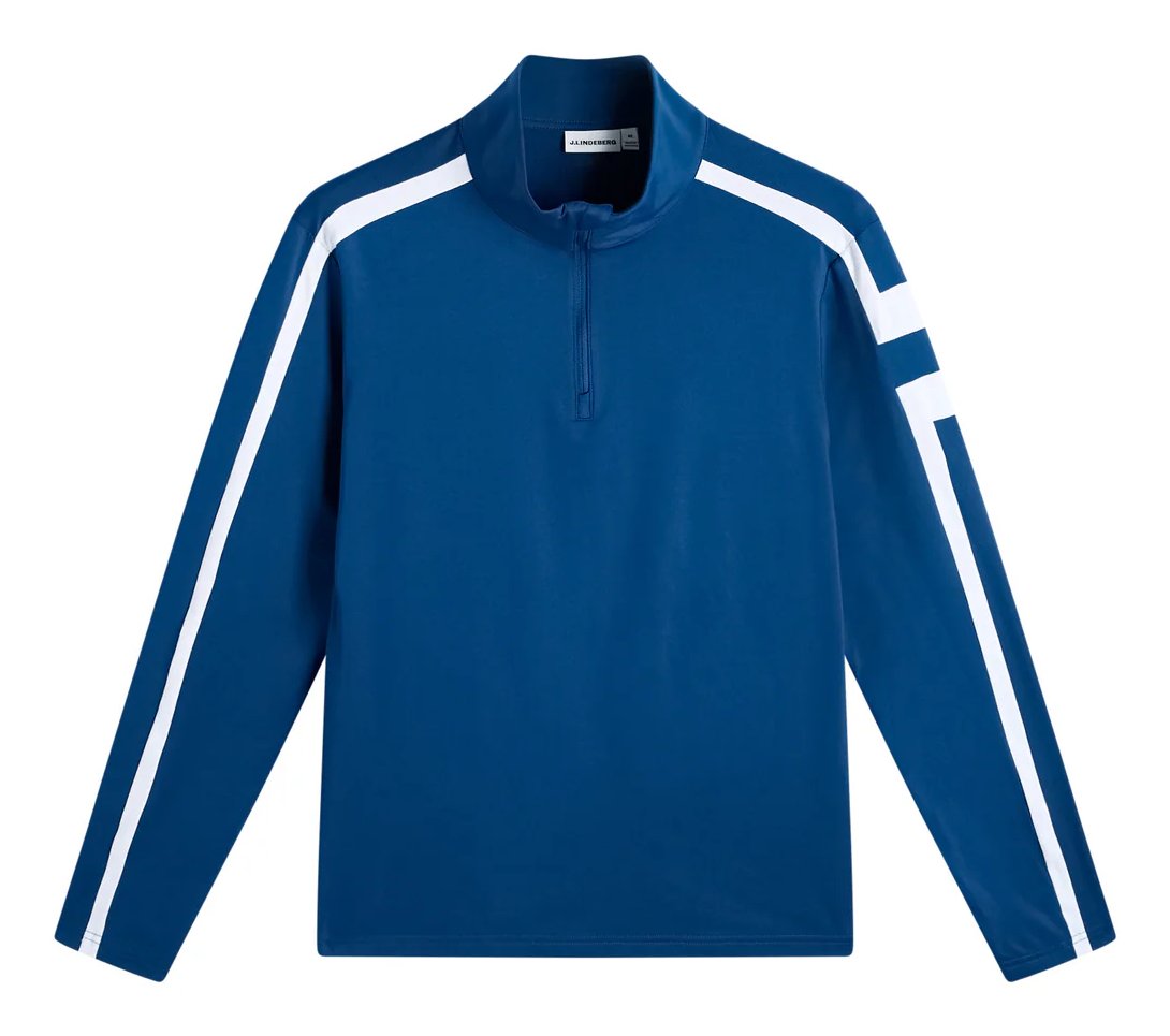 J.Lindeberg Keaton Quarter Zip pánska mikina, Estate Blue