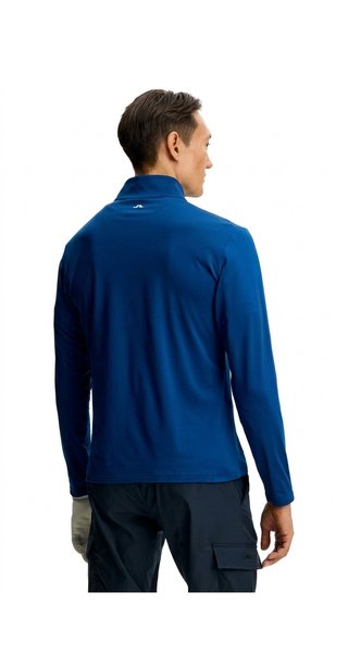 J.Lindeberg Keaton Quarter Zip pánska mikina, Estate Blue