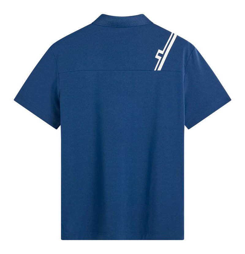 J.Lindeberg Fred Polo pánske polo, Estate Blue