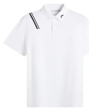 J.Lindeberg Fred pánske polo, biele