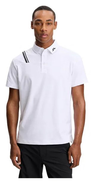 J.Lindeberg Fred pánske polo, biele