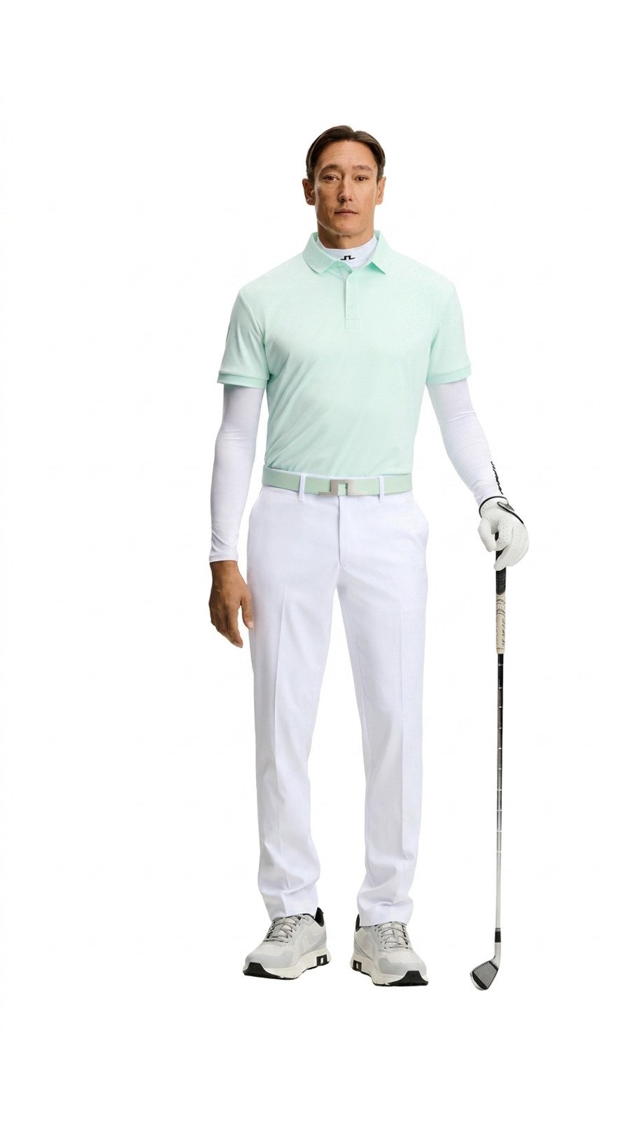 J.Lindeberg Tour Tech Polo pánske polo, Bay