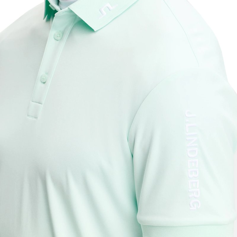 J.Lindeberg Tour Tech Polo pánske polo, Bay