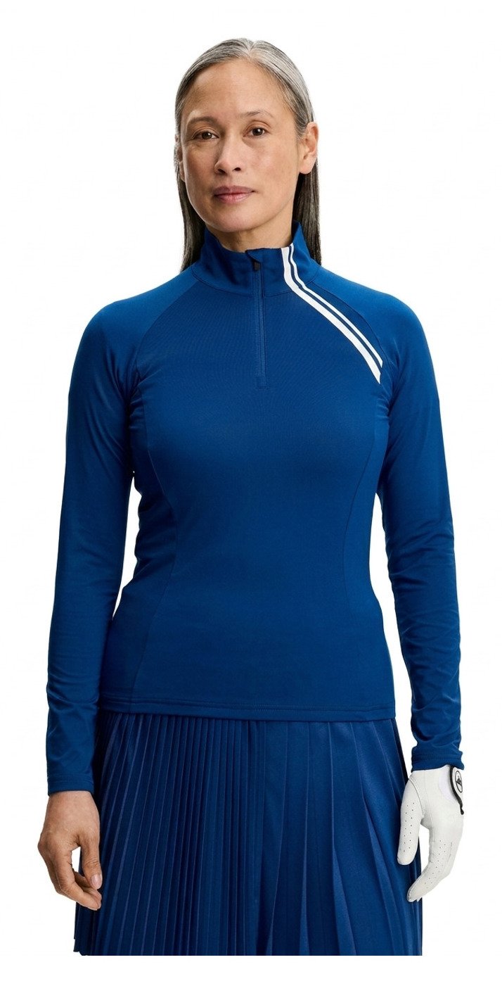 J.Lindeberg Nadu Quarter Zip dámska mikina, Estate Blue