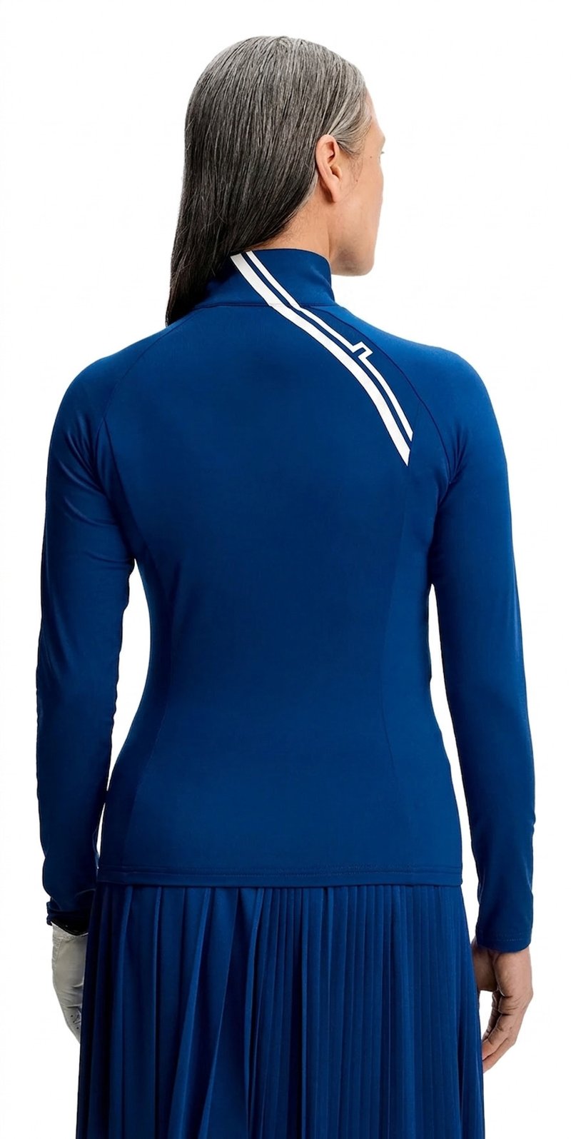J.Lindeberg Nadu Quarter Zip dámska mikina, Estate Blue