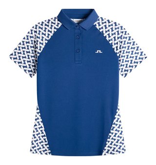 J.Lindeberg Chiara Polo dámske polo, Ladder Estate White