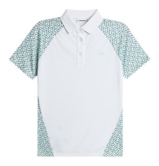 J.Lindeberg Chiara Polo dámske polo, Ladder White Bay