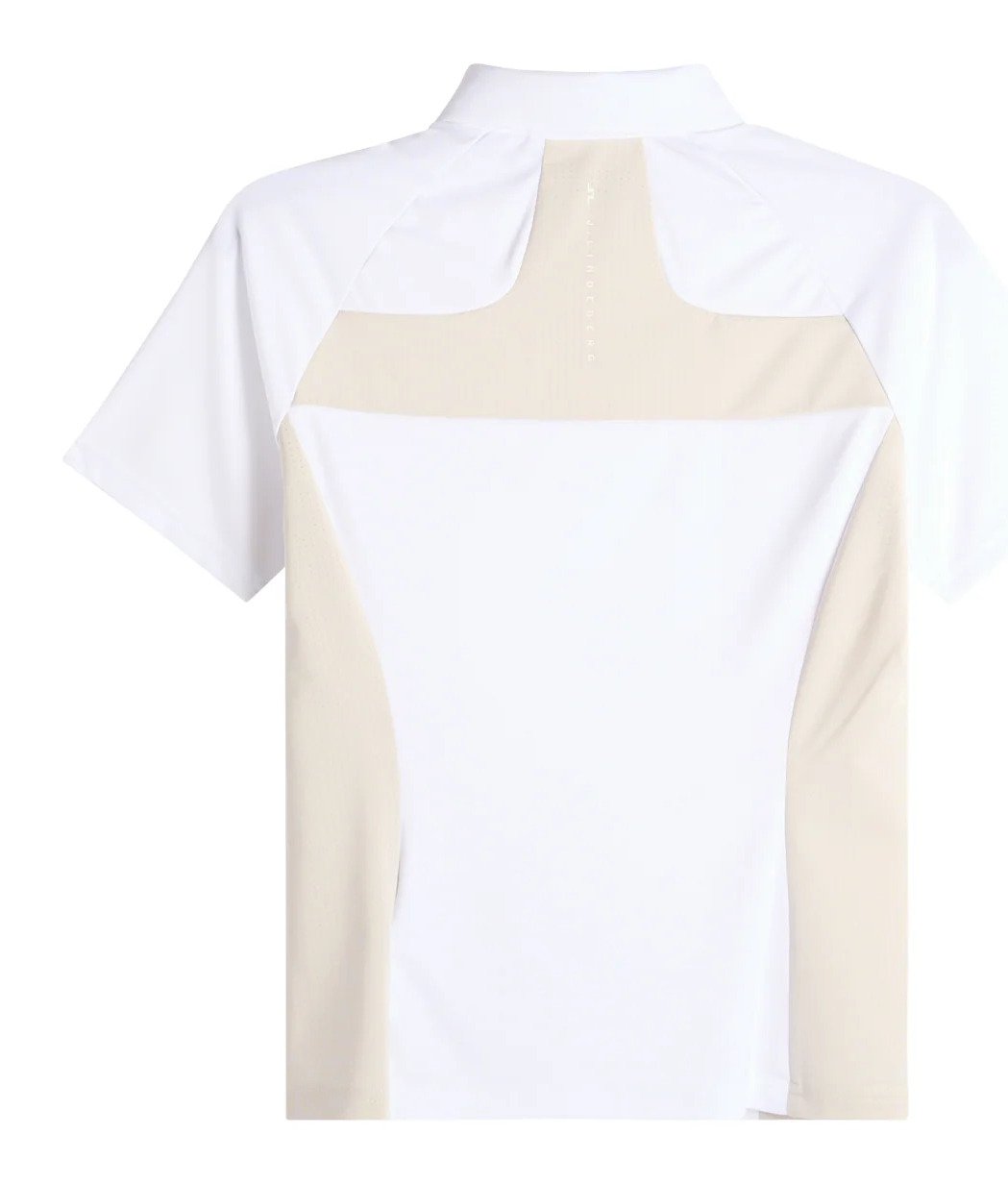 J.Lindeberg Isador dámske polo, biele