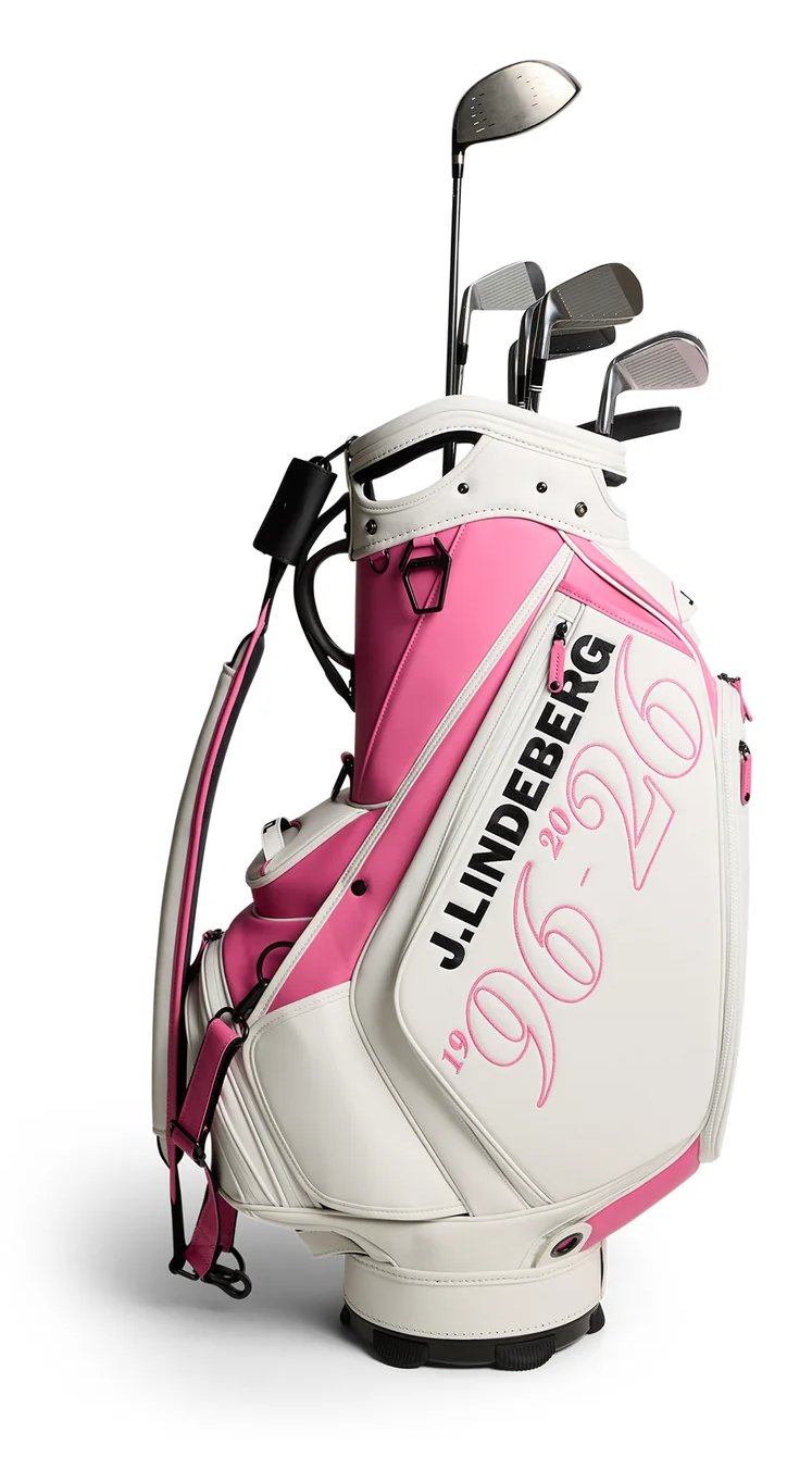 J.Lindeberg 30Y Staff Bag bag, biely