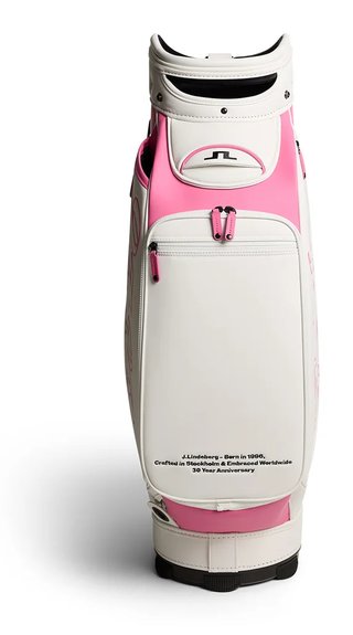 J.Lindeberg 30Y Staff Bag bag, biely