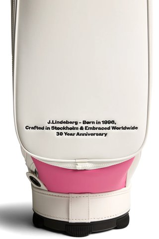 J.Lindeberg 30Y Staff Bag bag, biely