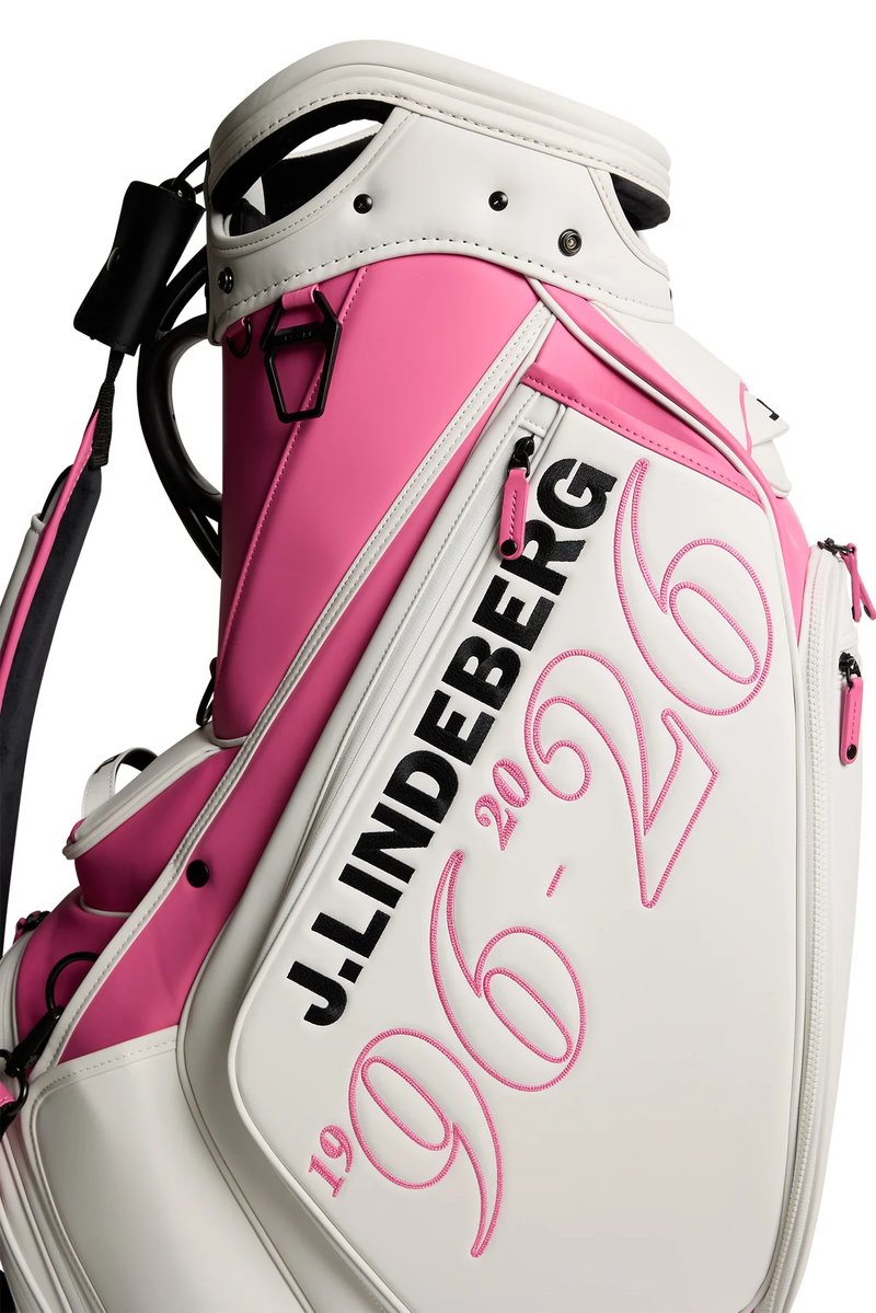 J.Lindeberg 30Y Staff Bag bag, biely
