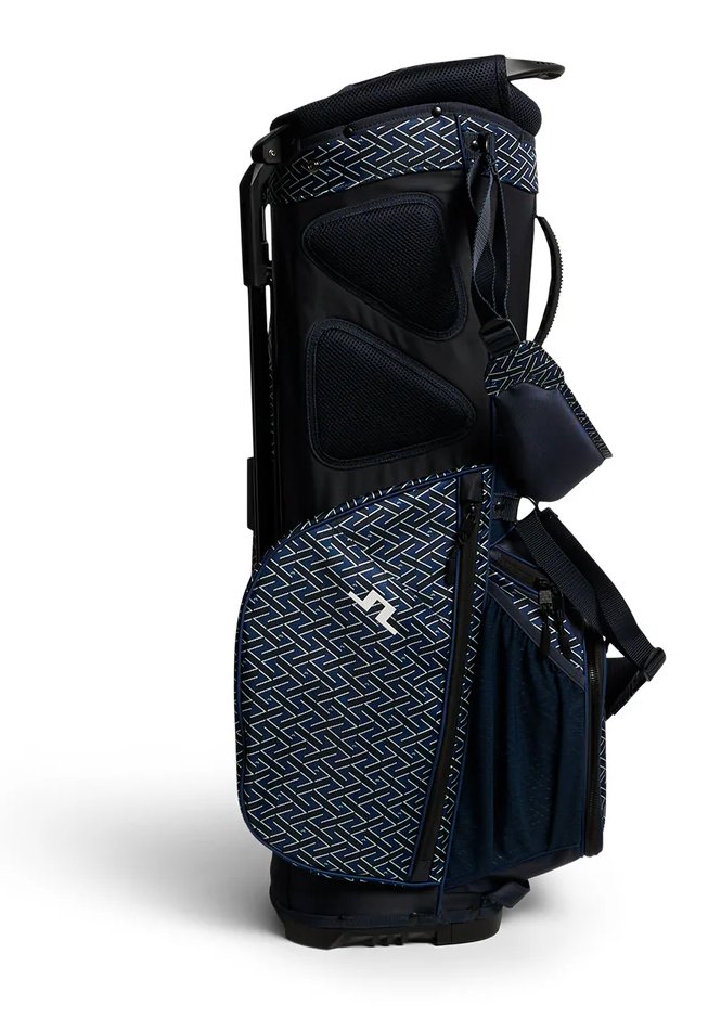 J.Lindeberg JL Flare Printed golfová taška, Ladder Estate Navy