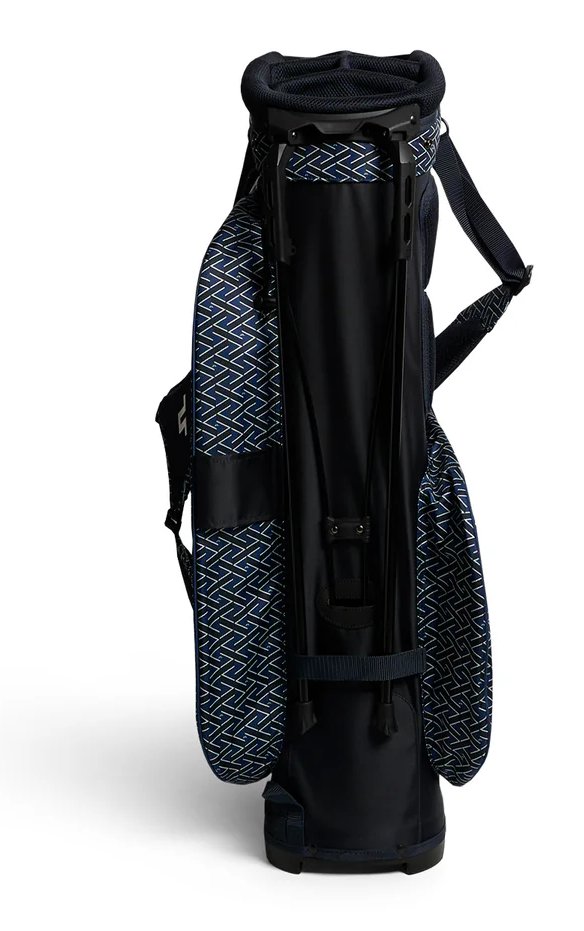 J.Lindeberg JL Flare Printed golfová taška, Ladder Estate Navy