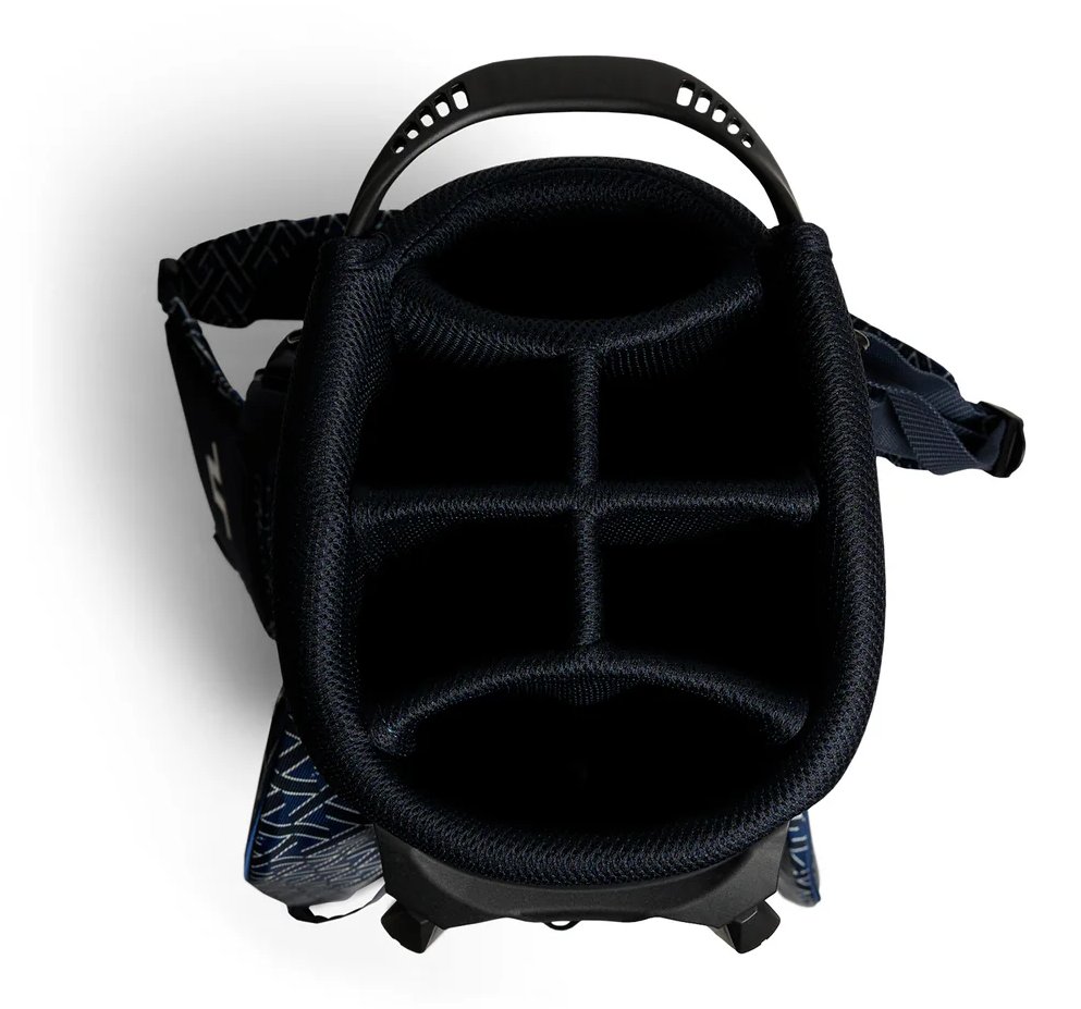 J.Lindeberg JL Flare Printed golfová taška, Ladder Estate Navy