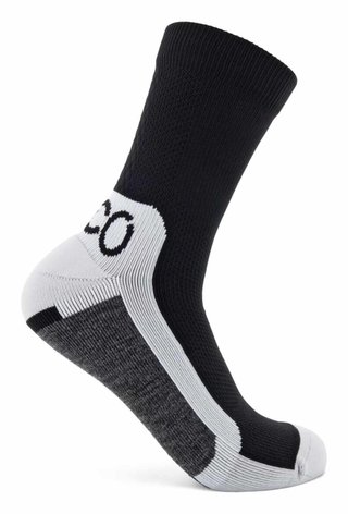 Ecco Tech Sporty Mid-Cut ponožky, čierna