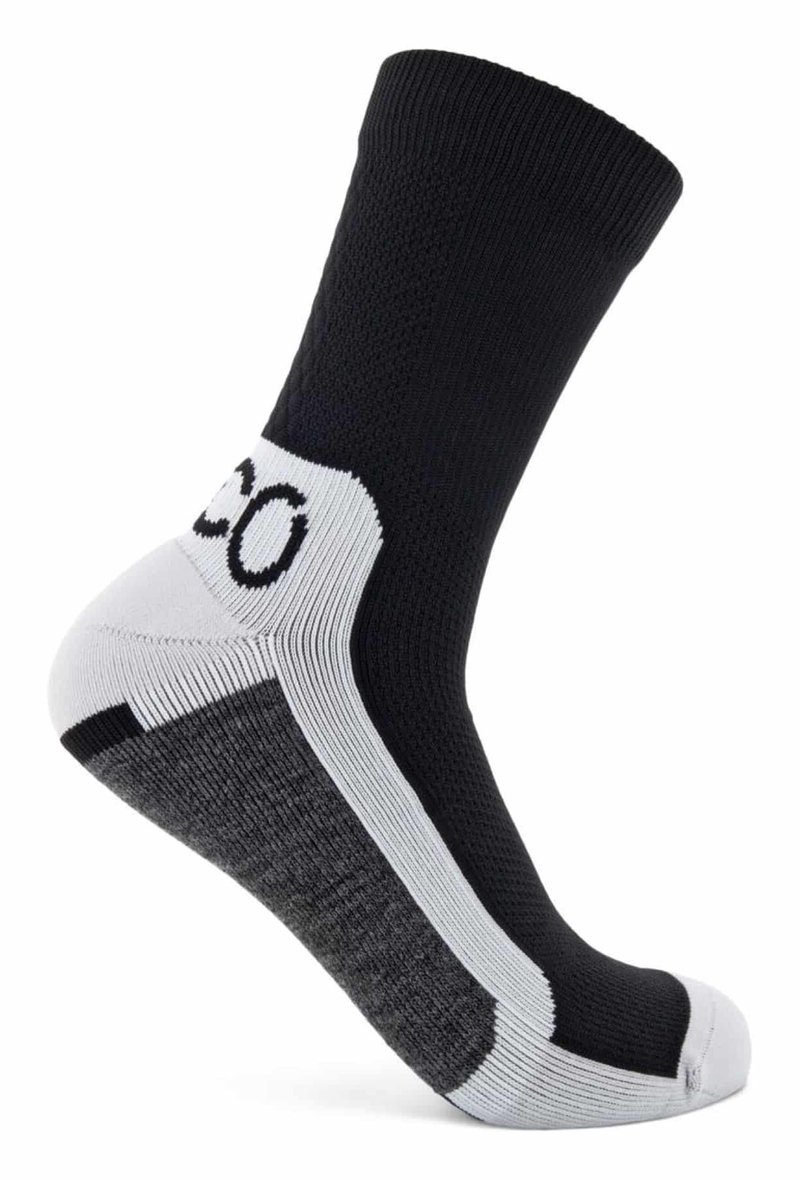 Ecco Tech Sporty Mid-Cut ponožky, čierna