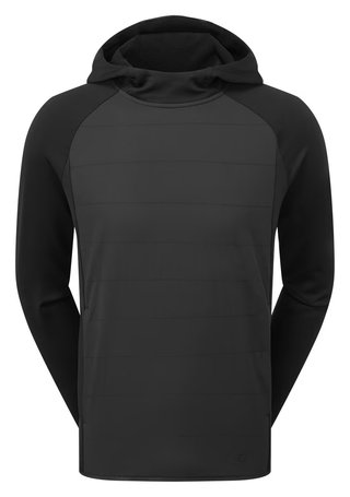 FootJoy ThermoSeries Hybrid pánska mikina s kapucňou, čierna