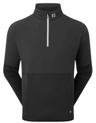 FootJoy ThermoSeries Hybrid Midlayer pánska mikina, čierna