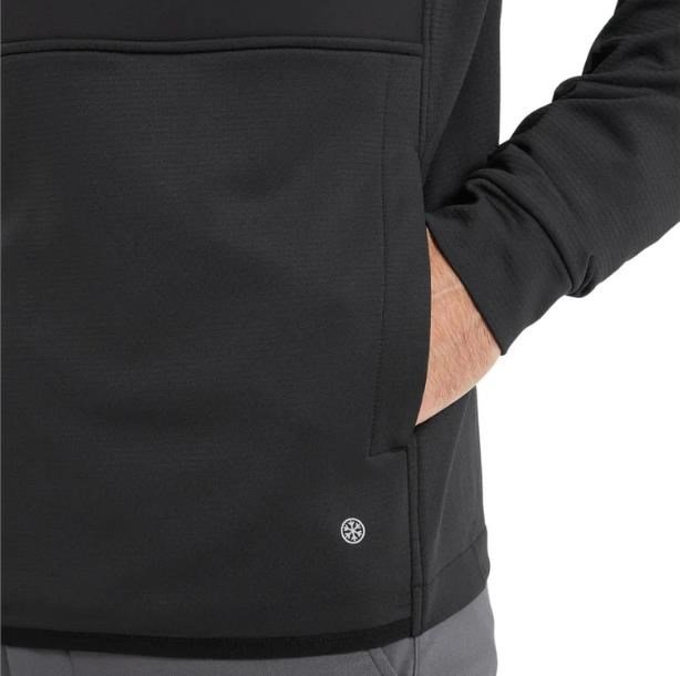 FootJoy ThermoSeries Hybrid Midlayer pánska mikina, čierna