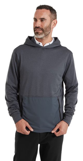 FootJoy ThermoSeries Crossover pánska mikina, charcoal