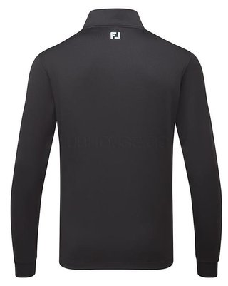 FootJoy ThermoSeries Texture Midlayer pánska mikina, čierna