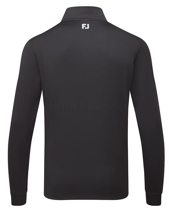 FootJoy ThermoSeries Texture Midlayer pánska mikina, čierna