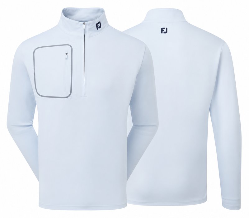 FootJoy ThermoSeries Texture Midlayer pánska mikina, mist