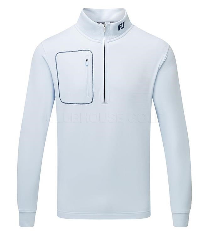 FootJoy ThermoSeries Texture Midlayer pánska mikina, mist