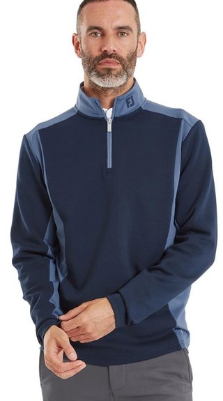 FootJoy ThermoSeries Blocked pánska mikina, navy/midnight