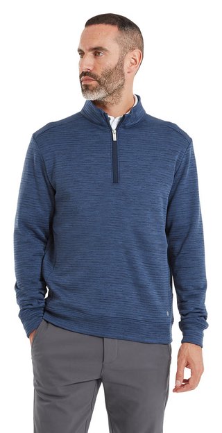 FootJoy ThermoSeries Space Dye Midlayer pánska mikina, navy