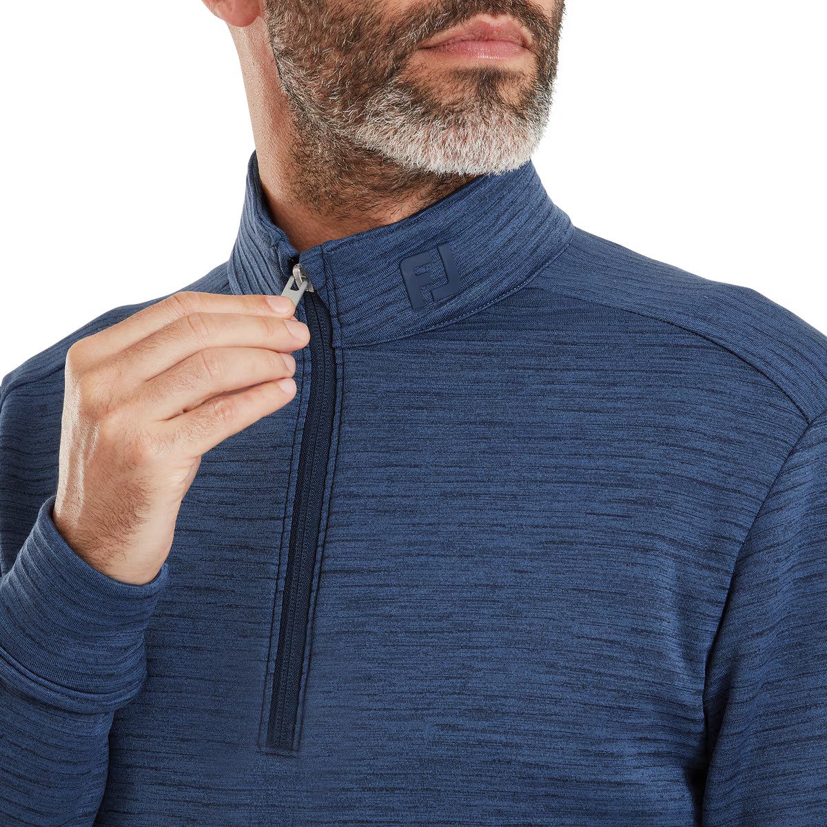 FootJoy ThermoSeries Space Dye Midlayer pánska mikina, navy