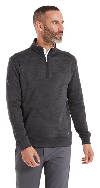 FootJoy ThermoSeries Space Dye Midlayer pánska mikina, čierna