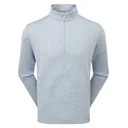 FootJoy ThermoSeries Space Dye Midlayer pánska mikina, sivá