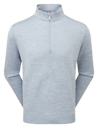 FootJoy ThermoSeries Space Dye Midlayer pánska mikina, sivá