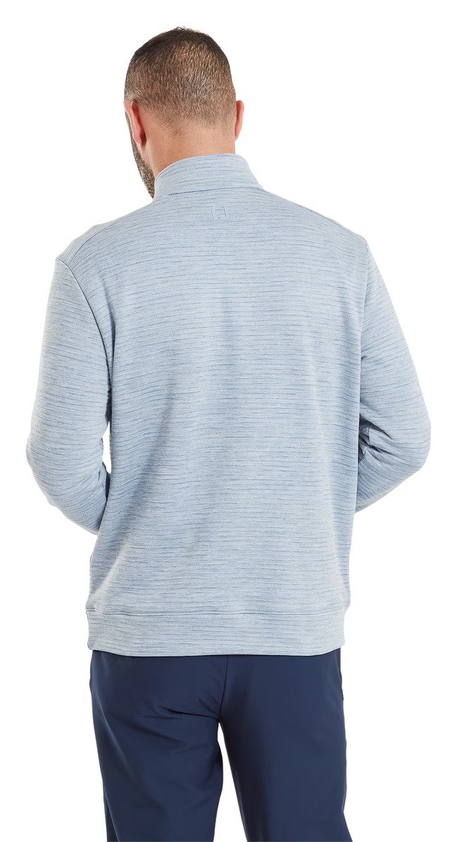 FootJoy ThermoSeries Space Dye Midlayer pánska mikina, sivá